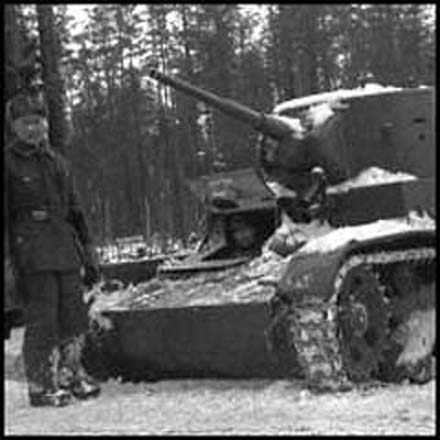 Destroyed Soviet Tanks