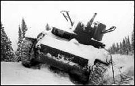 Finns Defeat Soviet Tanks