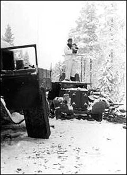 Finns Capture Soviet Materiel