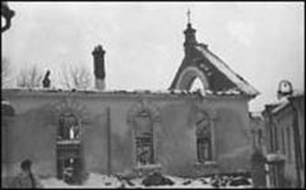 Bombs Destroy Monastery