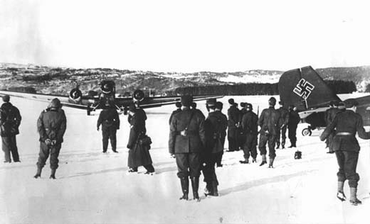 German Troops in Norway