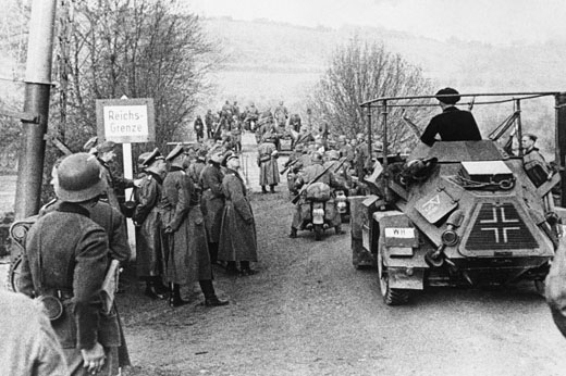 Germans Advance Into Luxembourg