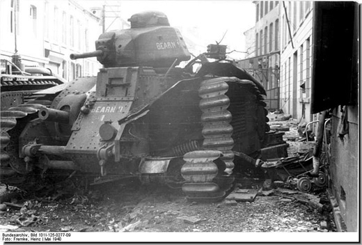 French heavy tank Char B1