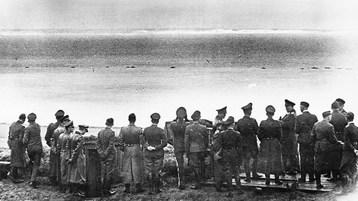 Germans at the English Channel