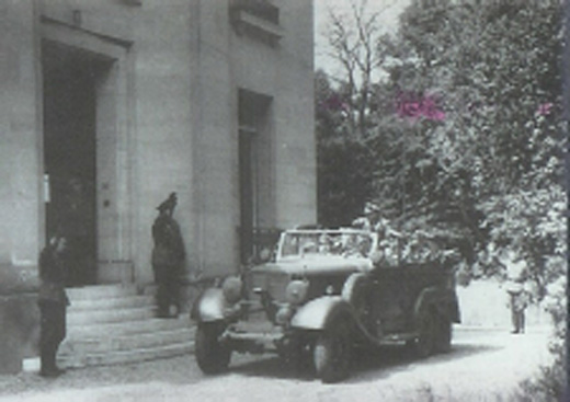 The Army Headquarters in Charleville on May 24, 1940