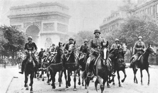 German Troops Enter Paris