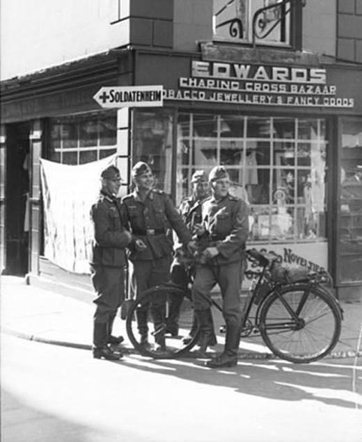 German Soldiers in Jersey