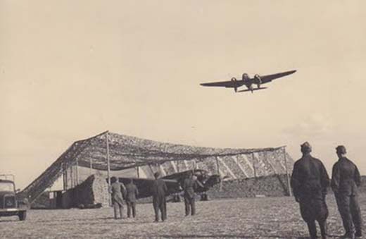 He-111 Returns From Sortie