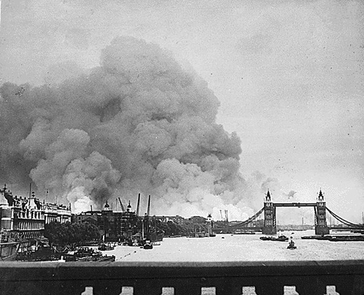 air raid on London