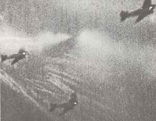 Hawker Hurricane Intercepting German Bombers