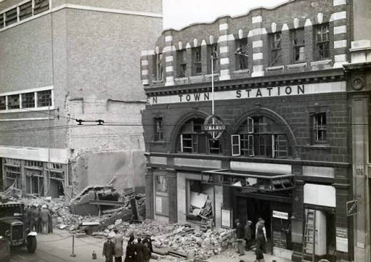 Air Raid Damage at Camden