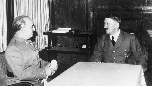 Hitler and Franco