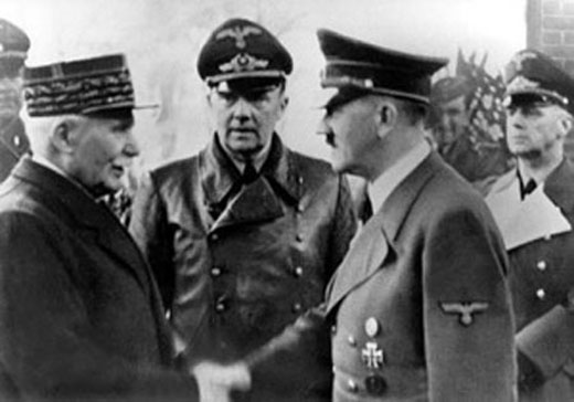 Hitler and Pétain