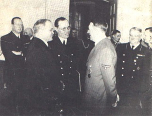Molotov Meets Hitler in Berlin