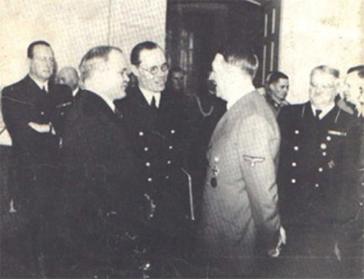 Molotov meets Hitler in Berlin