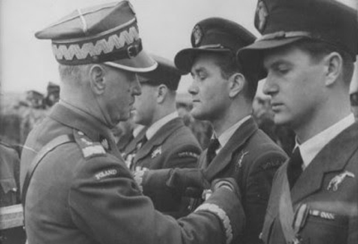 Polish Ace Awarded Silver Cross