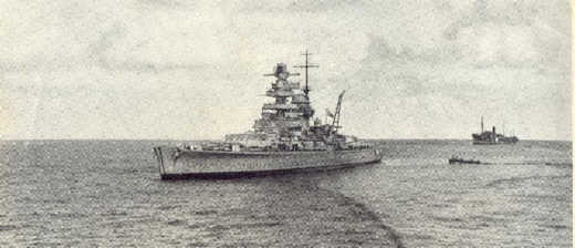 <i>Admiral Hipper</i> and <i>Thor</i> in the Atlantic