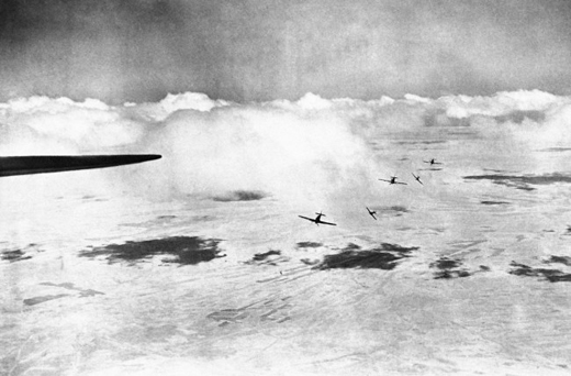 A Patrol of British Hurricanes