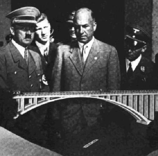 Dr Fritz Todt with Hitler