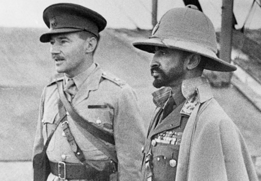 Exiled Emperor of Ethiopia Haile Selassie