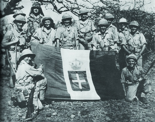 South African Troops After Occupying Moyale