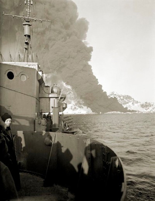 British Raid Lofoten Islands