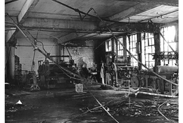 The Fire Damaged Press Room