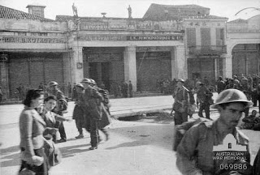 Australian Troops Waiting to Embark