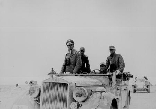 Rommel Near Tobruk