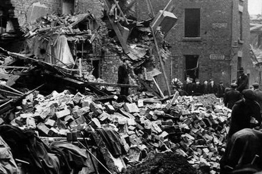 Houses Destroyed during the Blitz