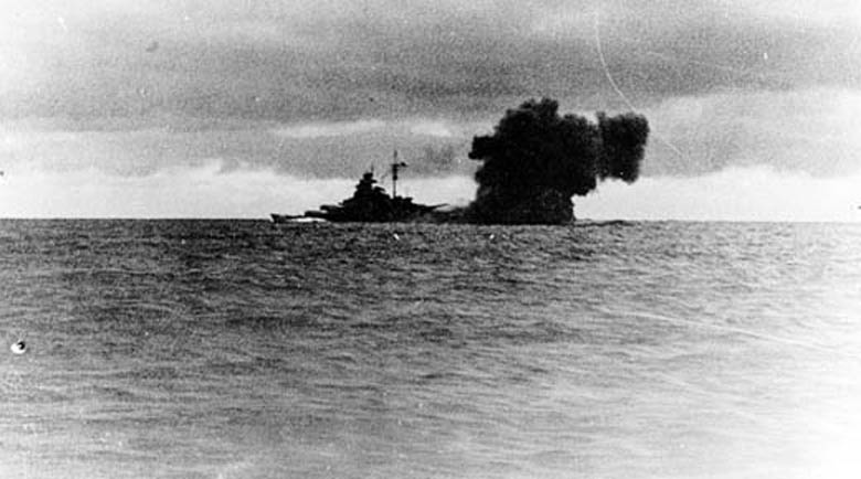 <i>Bismarck</i> Firing