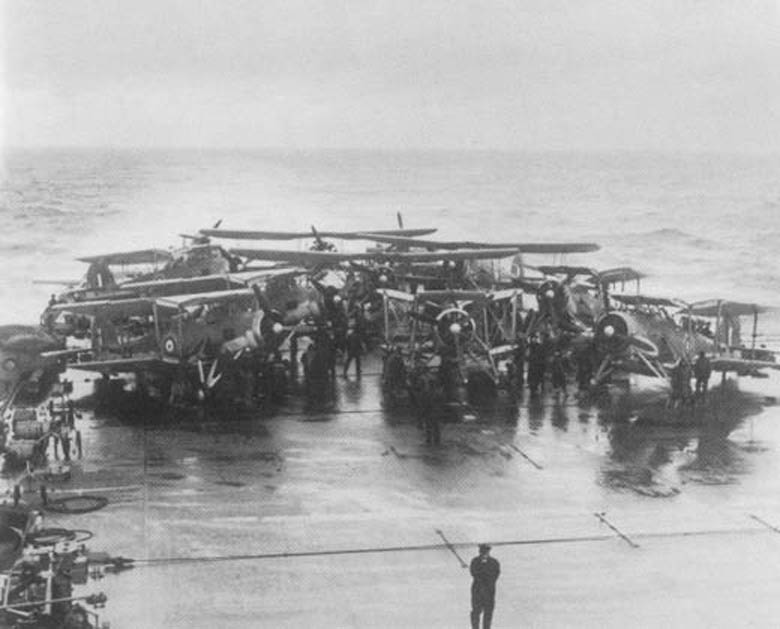 Swordfish on the Flight Deck