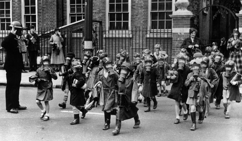 Children in Gas Masks