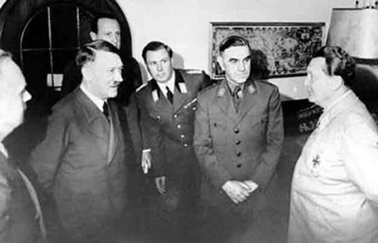 Pavelic Meets with Hitler