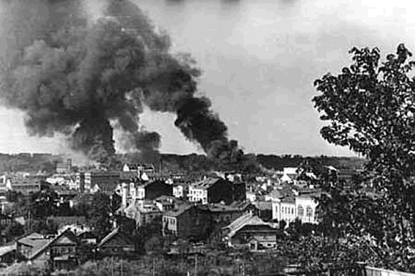 German Shelling of Kovno