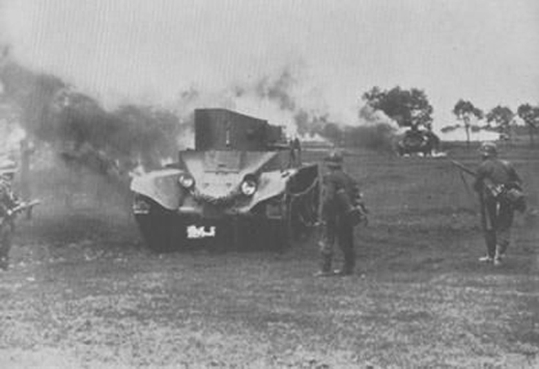 A Scene from the Senno-Lepel Tank Battle