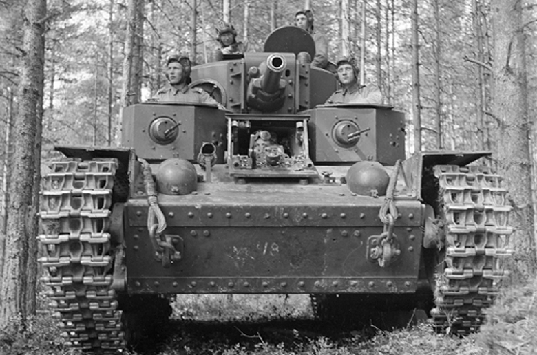 Finnish tank crew, July 8, 1941