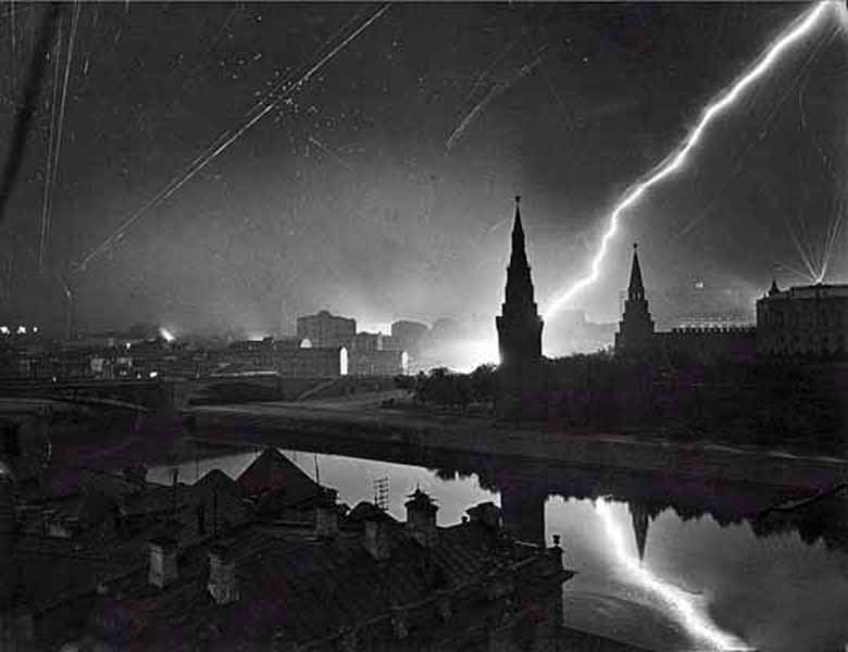 German Air Raid on Moscow