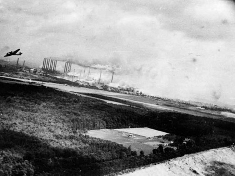 Raid in Progress on a Cologne Power Station