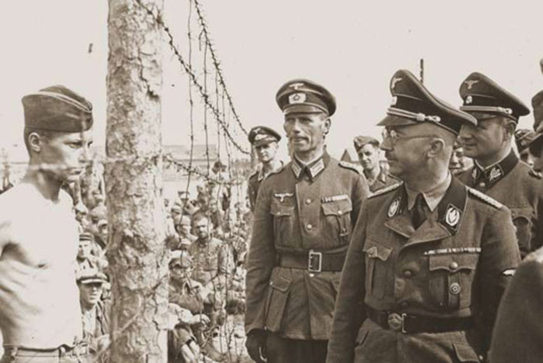 Himmler Looks at a Young Soviet