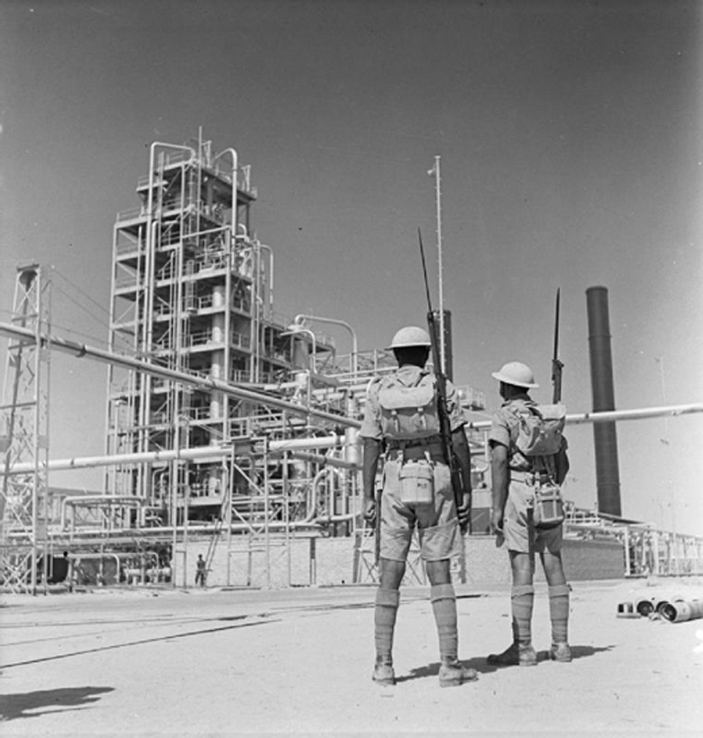 Indian Troops On Guard in Iran