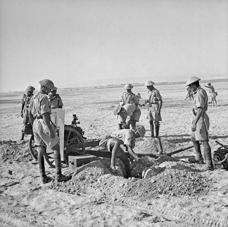 Indian Troops in Landing Exercises