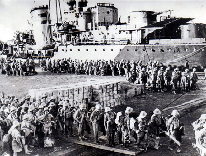 Arrival of the Polish Forces in North Africa