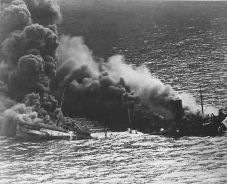 US Destroyer <i>Reuben James</i> Is Sunk