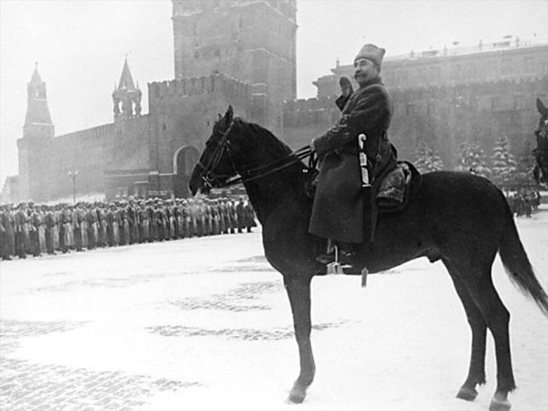 Commander of the Parade in Red Square