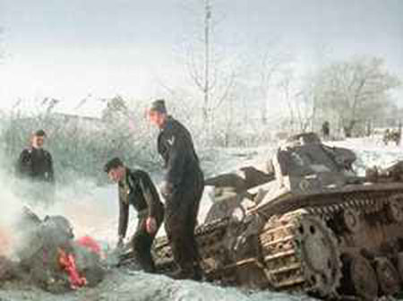 <i>Panzer III</i> in Front of Moscow