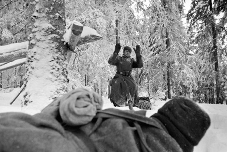 A Nazi Surrenders near Solnechnogorsk