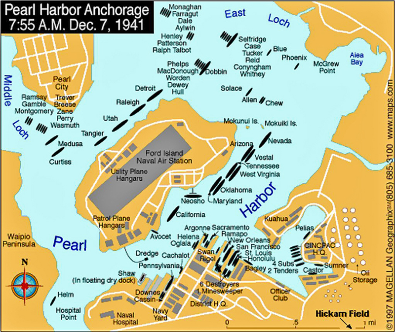 Anchorage at Pearl Harbor