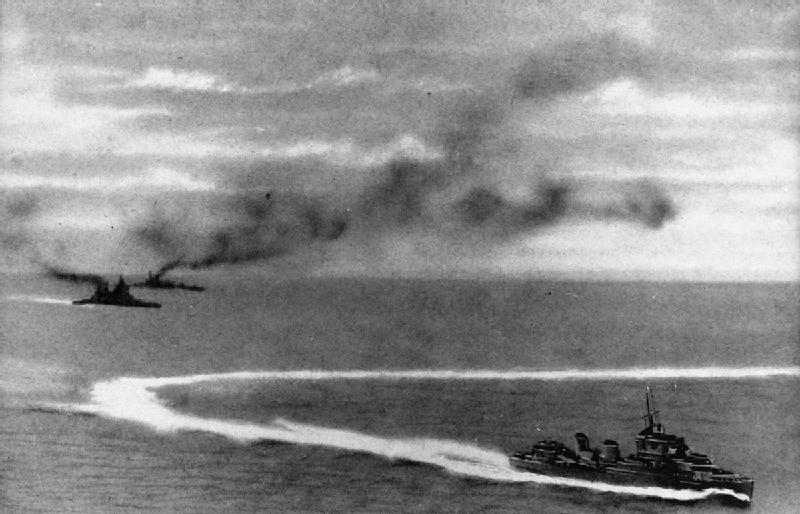 British Ships Under Attack