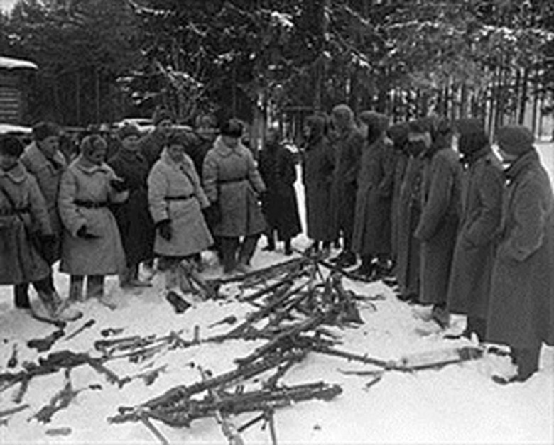 Remains of a Defeated Nazi Unit